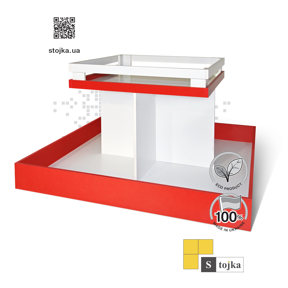 Торгова стійка для подушок і ковдр