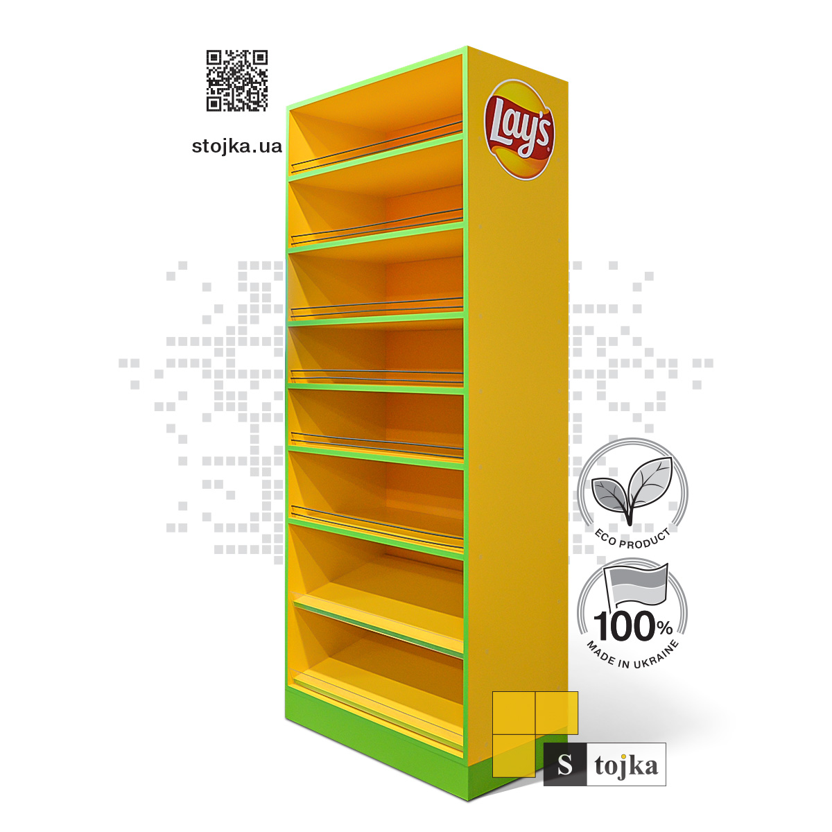 Торговая стойка для чипсов